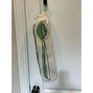 Handmade Plastic Bag Holder- fork-knife-spoon